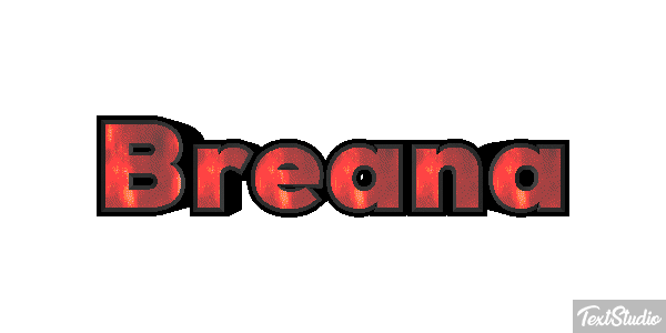 Breana Text effect
