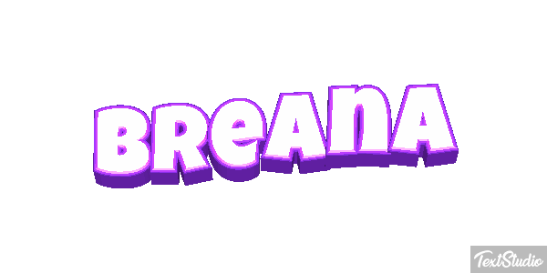 Breana Text effect