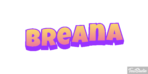 Breana Text effect