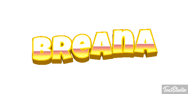 Breana Text effect