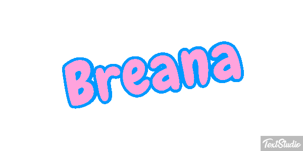 Breana Text effect