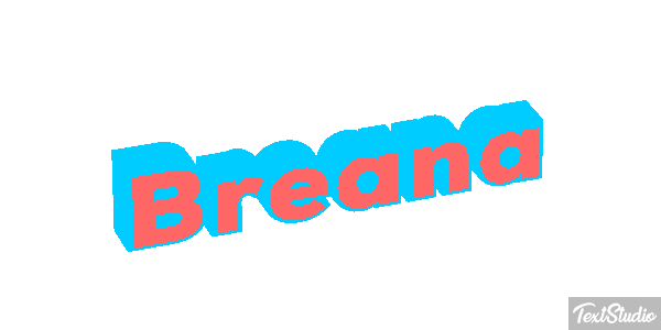 Breana Text effect