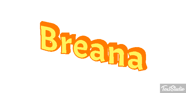 Breana Text effect