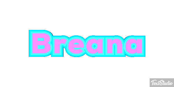 Breana Text effect