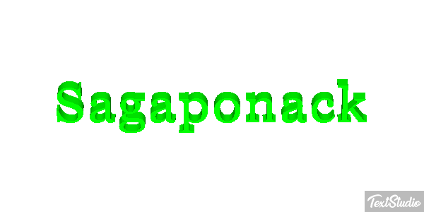 Sagaponack Effetto testo