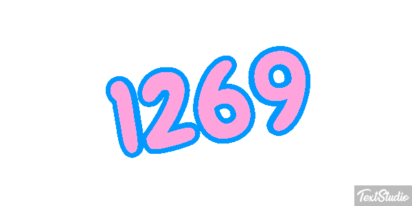 1269 Text effect