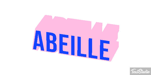 Abeille Efekt tekstowy