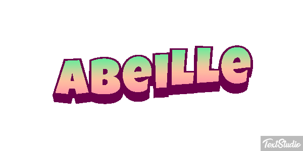 Abeille Efekt tekstowy