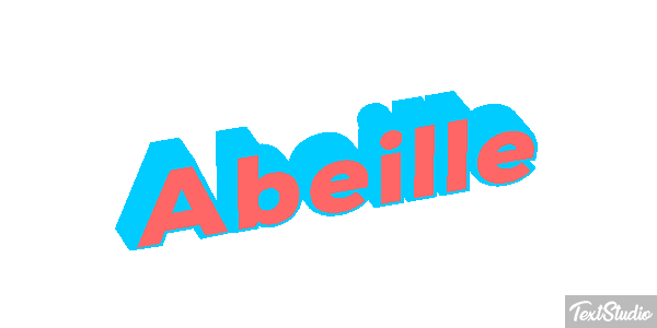 Abeille Efekt tekstowy