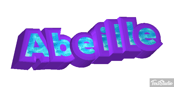 Abeille Efekt tekstowy