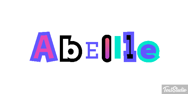 Abeille Efekt tekstowy