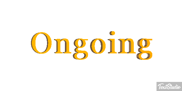 Ongoing Текстовый эффект