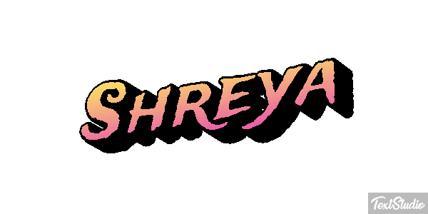 Shreya Text effect
