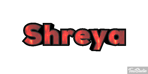 Shreya Text effect