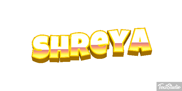 Shreya Text effect