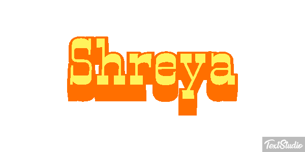 Shreya Text effect