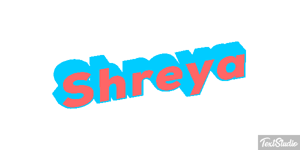 Shreya Text effect