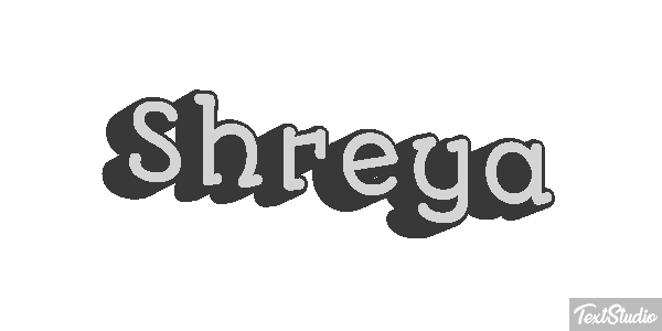 Shreya Text effect