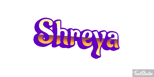 Shreya Text effect