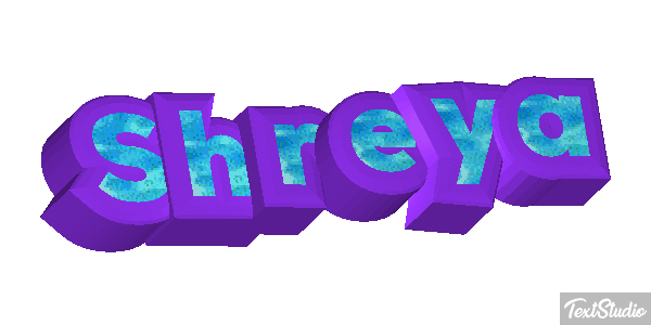 Shreya Text effect