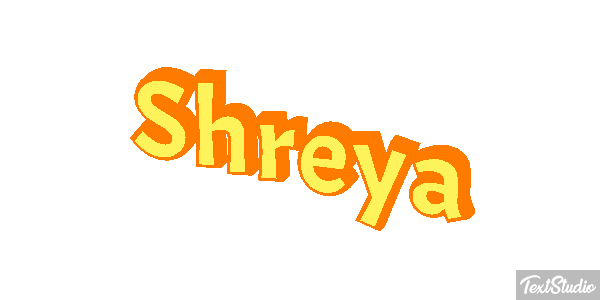 Shreya Text effect