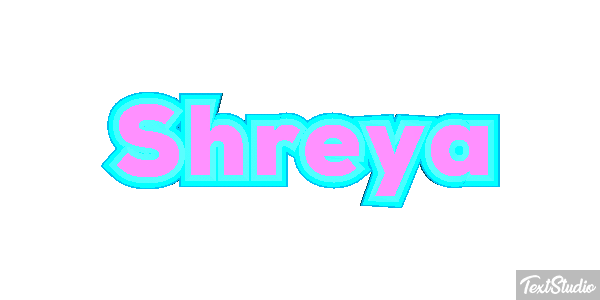 Shreya Text effect