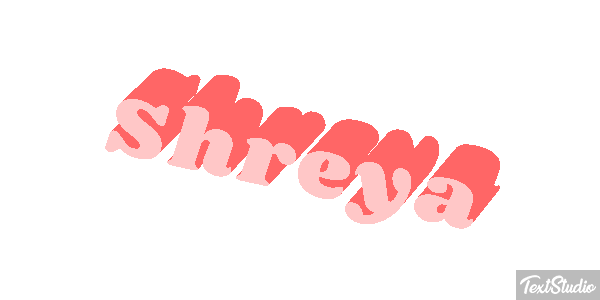 Shreya Text effect