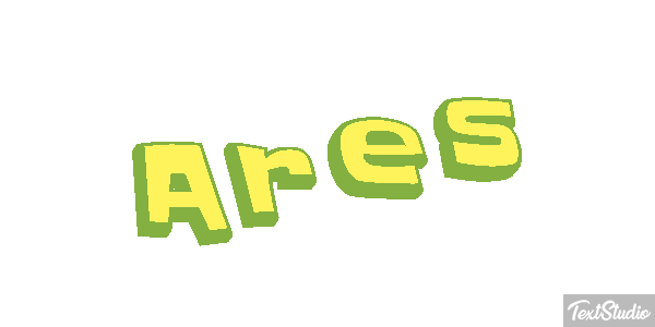 Ares Text effect