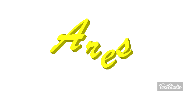 Ares Text effect