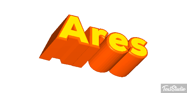 Ares Text effect