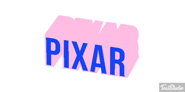 Pixar Efekt tekstowy