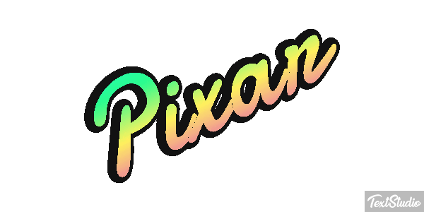 Pixar Efekt tekstowy