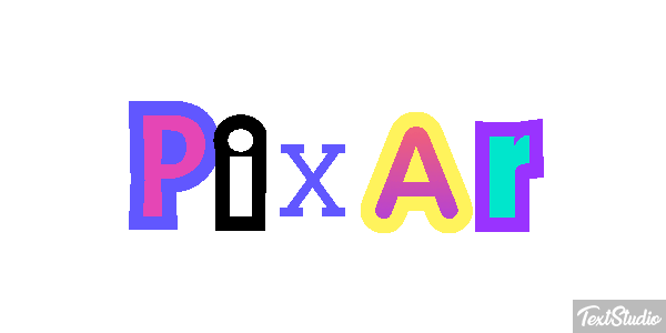 Pixar Efekt tekstowy