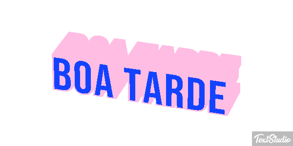 Boa tarde Efecto de texto