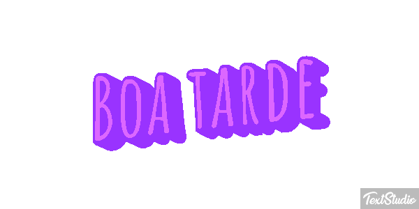 Boa tarde Efecto de texto