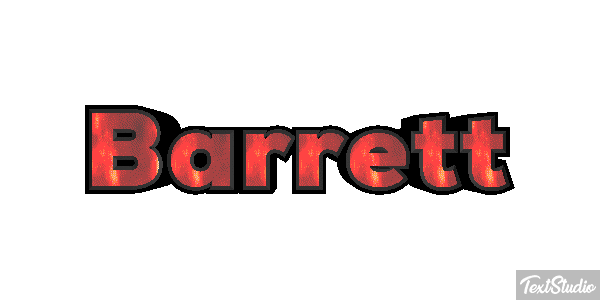 Barrett Text effect