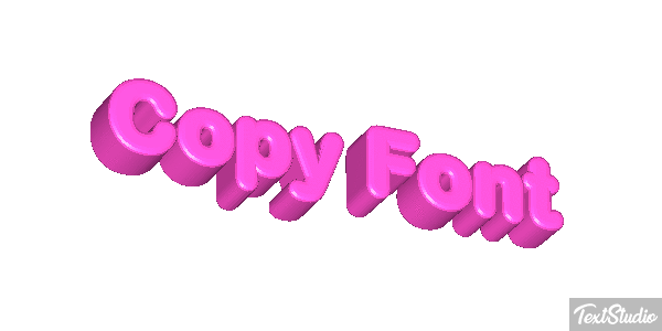 Copy Font Text effect
