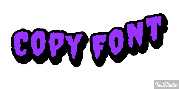 Copy Font Text effect