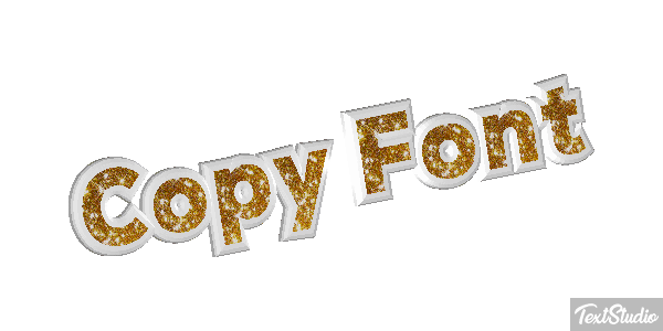 Copy Font Text effect