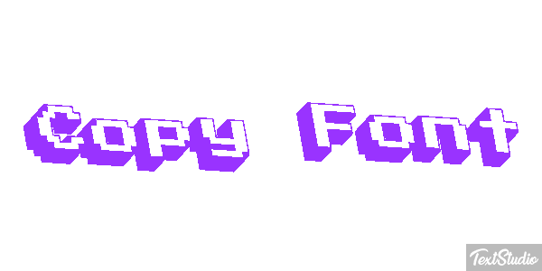 Copy Font Text effect