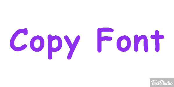 Copy Font Text effect