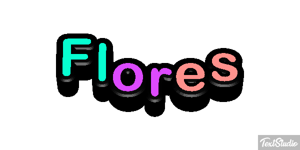 Flores テキスト効果