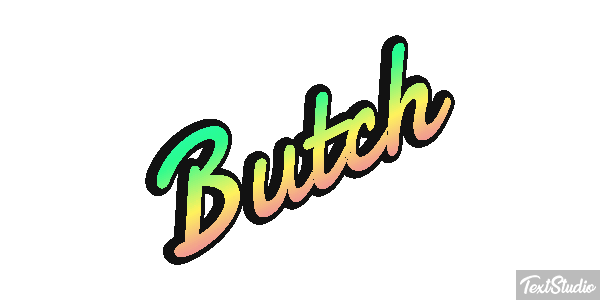 Butch Effetto testo