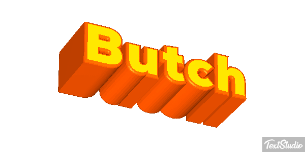 Butch Effetto testo