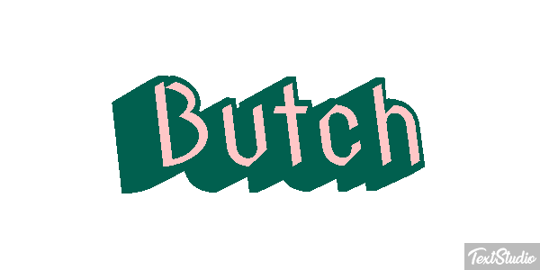 Butch Effetto testo