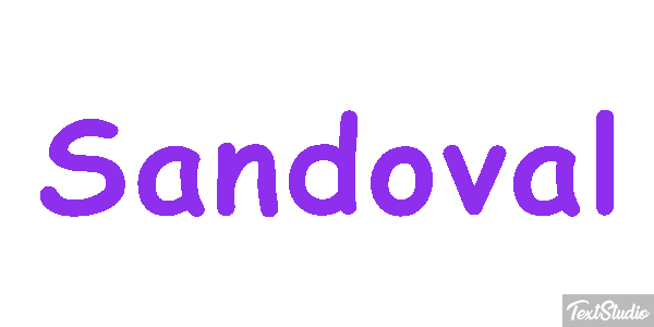 Sandoval Effetto testo