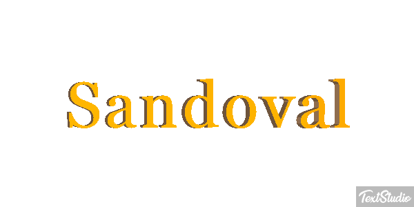 Sandoval Effetto testo