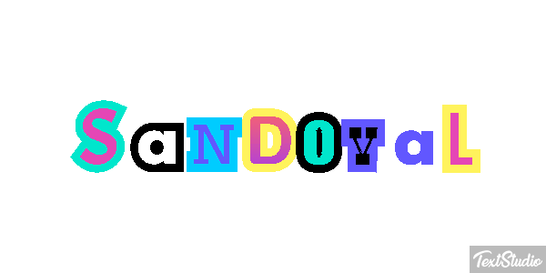 Sandoval Effetto testo