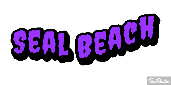 Seal Beach Texteffekt