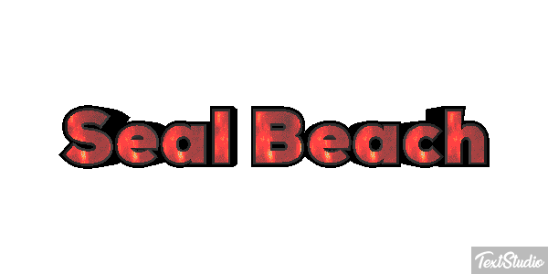 Seal Beach Texteffekt